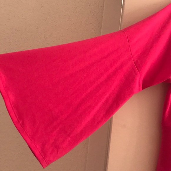 Torrid Hot Pink Off Shoulder Dress - Picture 2 of 6